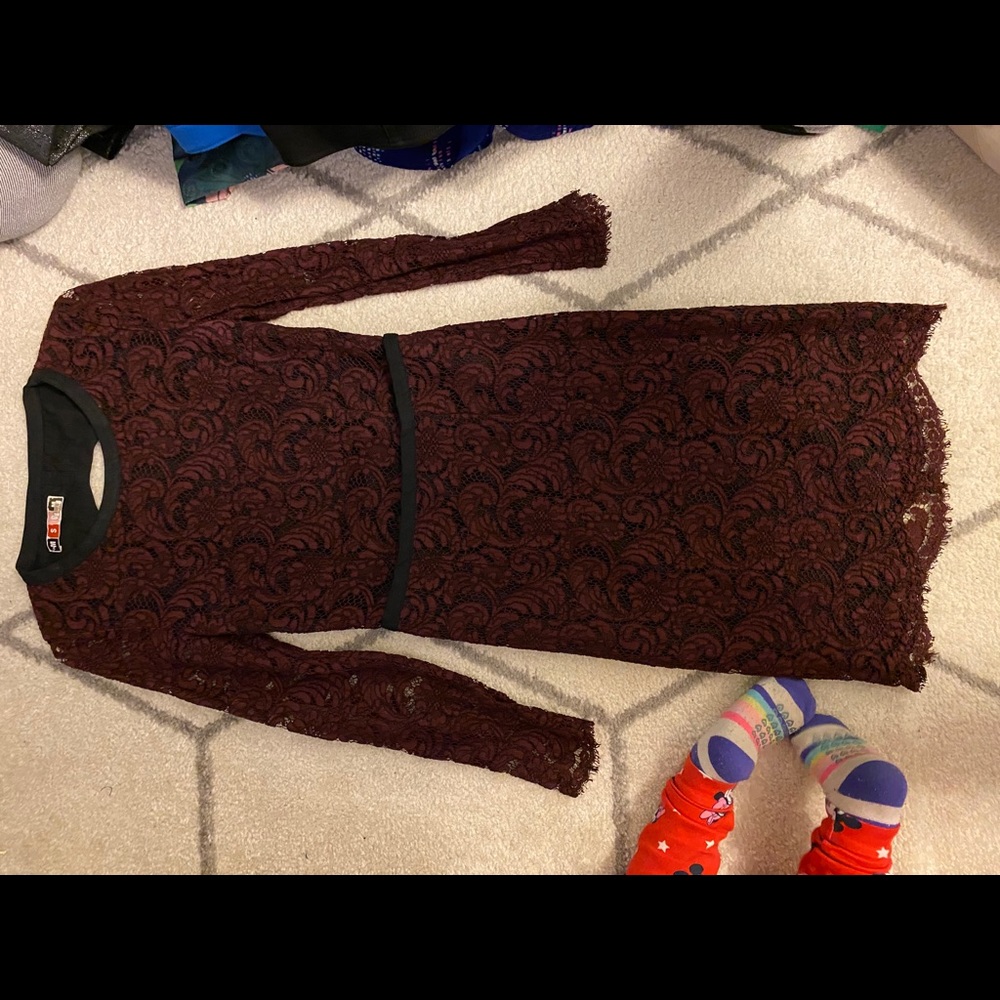 Dress open back